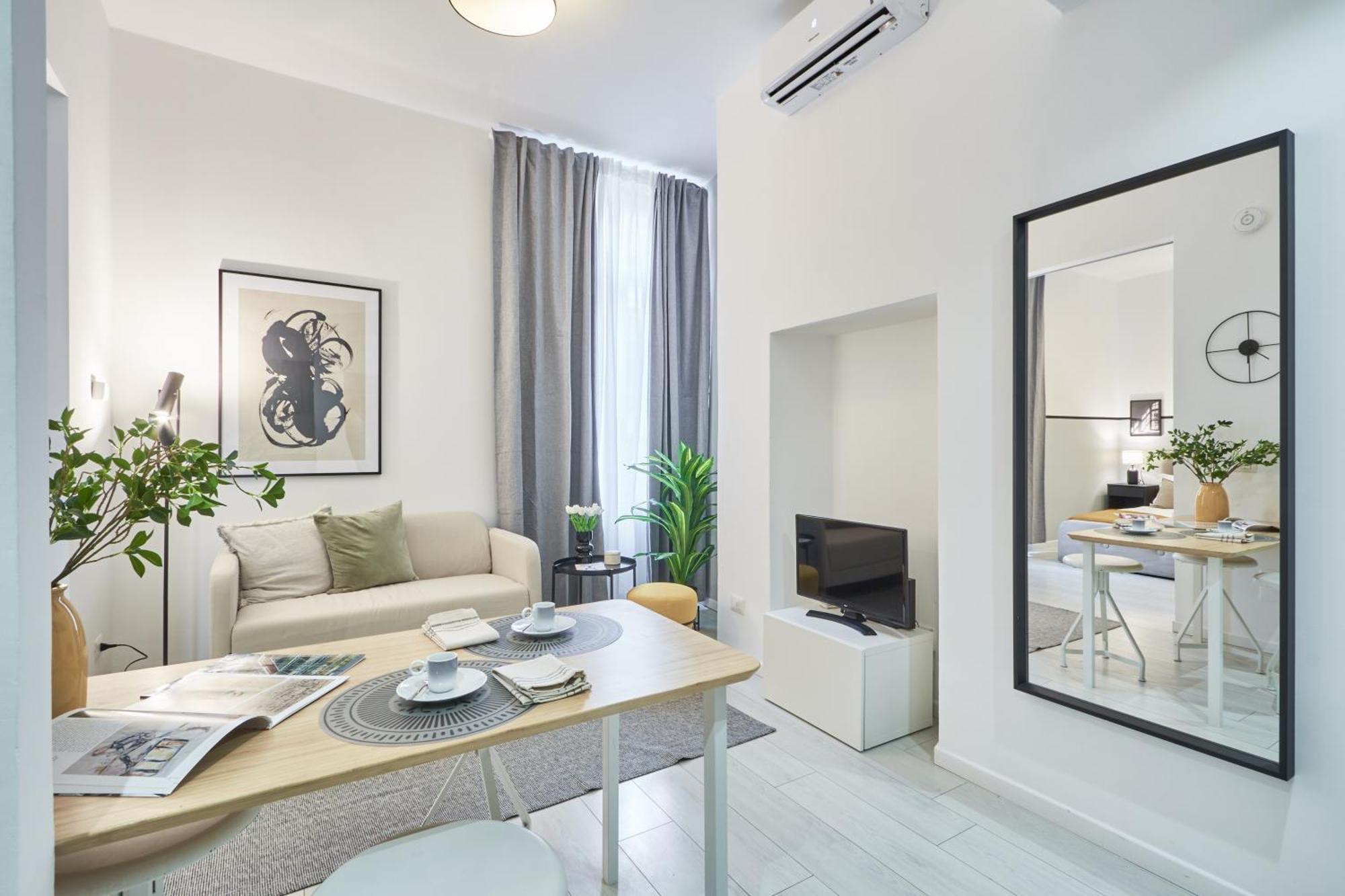 Apartment Elegante Minimal Dai Tocchi Botanici Mailand